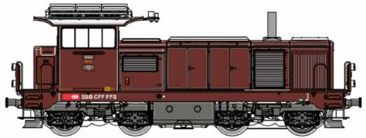 LS Models 17562S - Swiss Diesel Locomotive 18416 of the SBB (Sound Decoder)